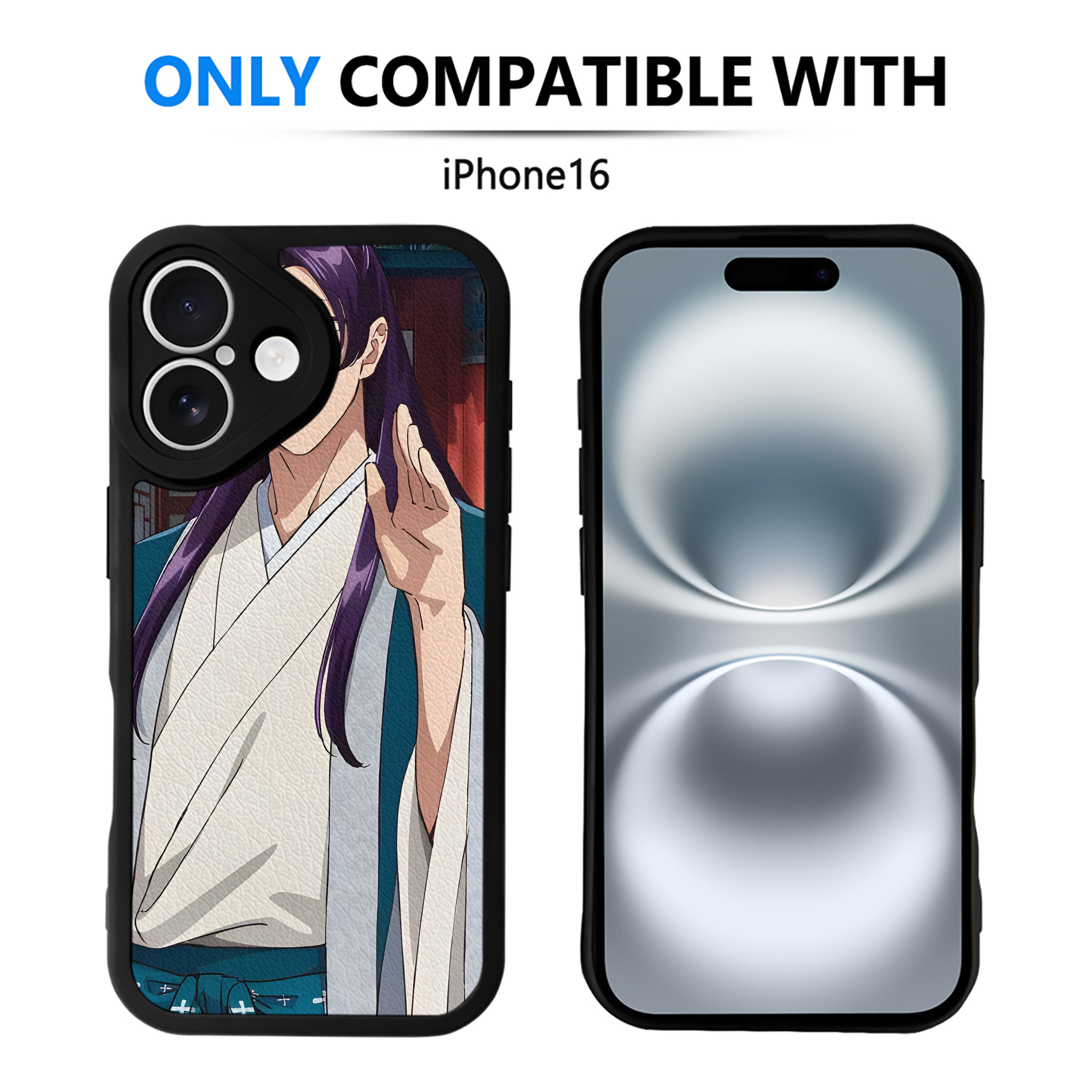 薬屋のひとりごと The Apothecary Diaries 【iPhone 16シリーズ対応】シリコンスマホケース（レザー調） 材質：シリコン